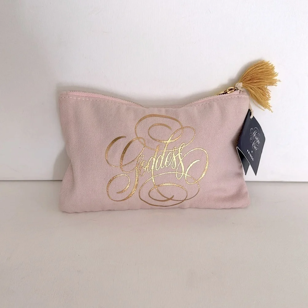 Monique Aimee x FRINGE Canvas Goddess Pouch NWT